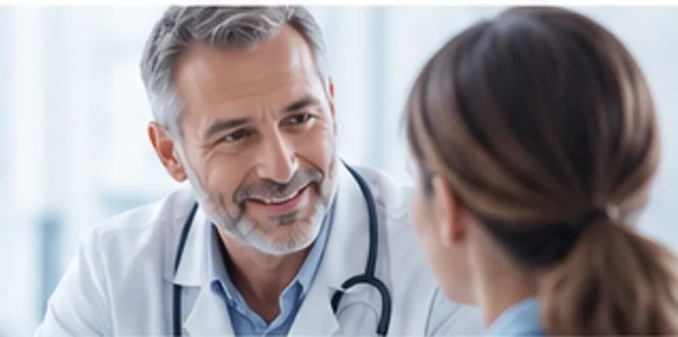 Un médecin échange avec une patiente en consultation